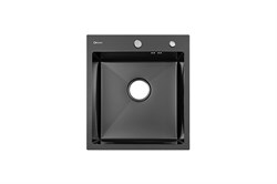 Мойка ARONA ARS 450*505 BLACK PVD NANO 37696 - фото 1259527